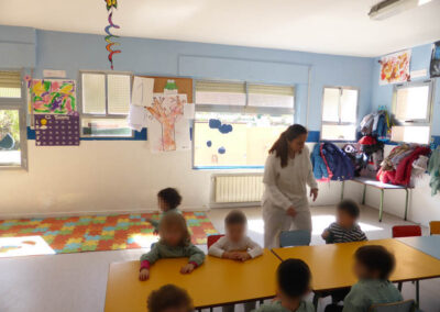 aulas de la escuela infantil en Mirasierra